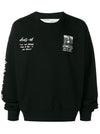 Off White Mona Lisa Printed Sweatshirt OMBA035S 19003005 4372276160 24334150 [P]