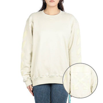 OFF WHITE (OWBA046F21JER001 0101) Damen Sweatshirt 30977694
