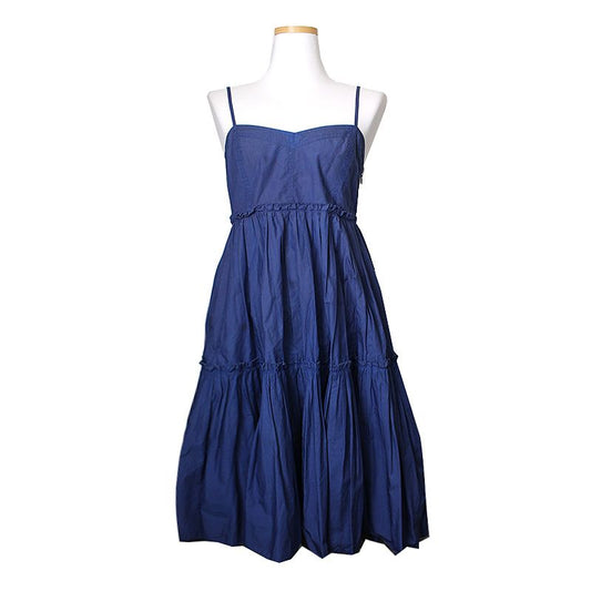 DKNY ブルーキャミソールドレス 55 66 44892131