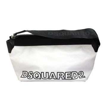 DSQUARED2 ブラック＆ホワイト ファブリック トートバッグ 44906187
