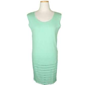 ISSEY MIYAKE Issey A-POC Mint Pleated Fringe Tank Top 55 26807242