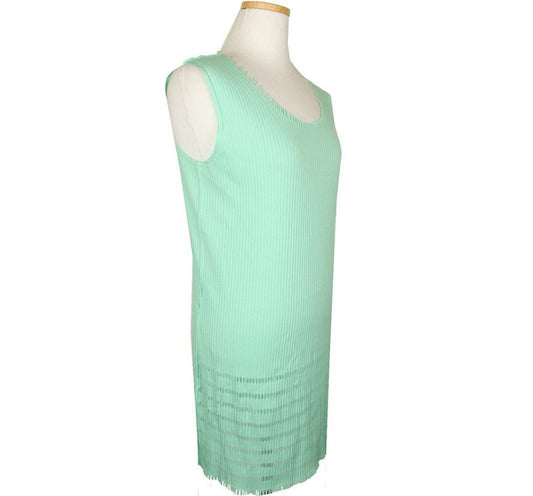 ISSEY MIYAKE Issey A-POC Mint Faltenfringe Top 55 26807242