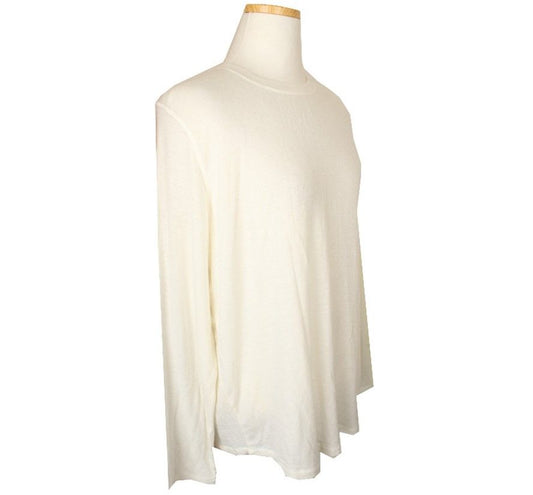 OTHER BRAND Monochrome Creme Oversized Oberteil 55 26807352