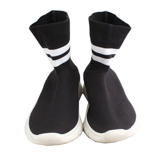 Other Brand Joshua Black & White Socks Sneakers 37 26807686