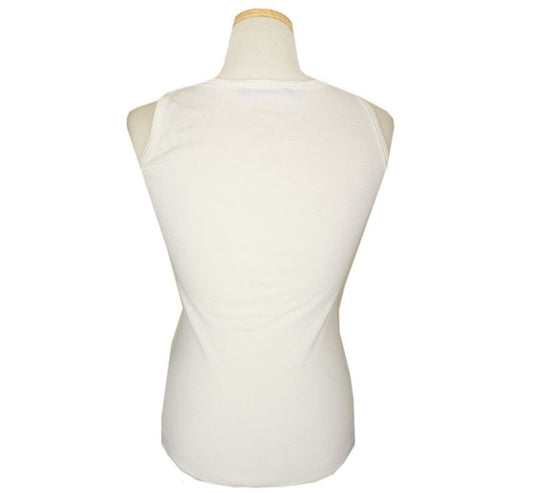 OTHER BRAND Disquared2 Goldknopf Baumwollsatin Ärmelloses Top S 26807680