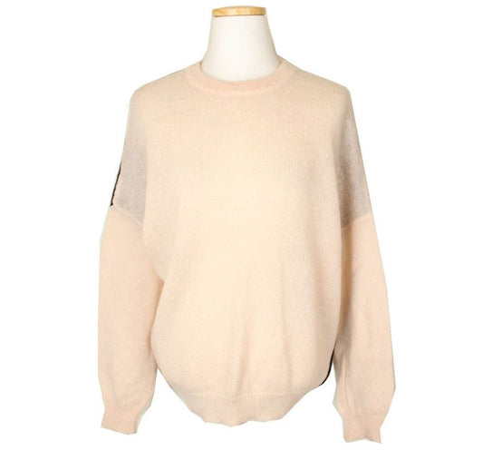OTHER BRAND Cedric Charlier Colorblock Mohair Strickoberteil 46 26809946