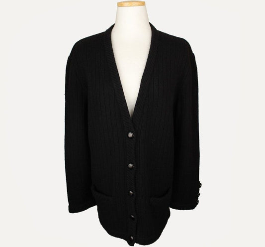 OTHER BRAND Crciani Wunderbar schwarze Strickjacke 42 26810211
