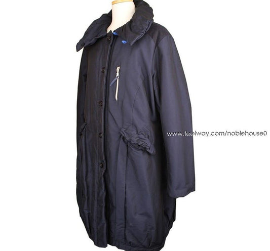 Oilily Navy Long Parka 42 2640242894 26810428