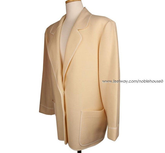 OTHER BRAND Wallenberg Paris Ivory Wolljacke 2720077903 26810241