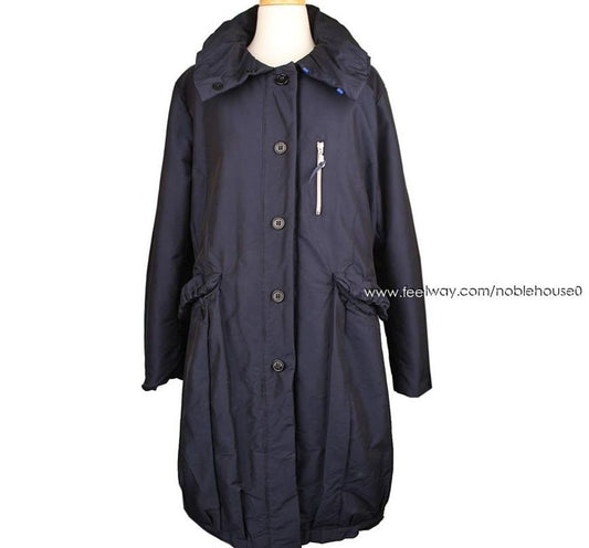 Oilily Navy Long Parka 42 2640242894 26810428