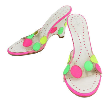 Other Brand Saint Germain Multi Dot Wedge Mule Slipper 235 26810917