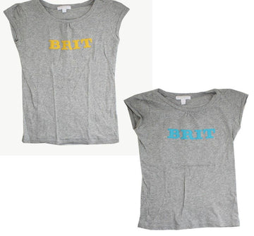 BURBERRY Kinder Melange Grau Logo Applikation Oberbekleidung 2 Stück 26812226