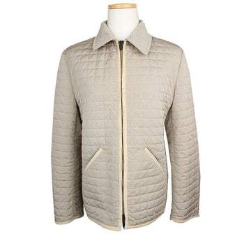 MAXMARA Marella Beiger Quilting Suede Trim Daunenjacke1 26812231