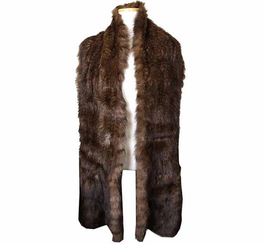 OTHER BRAND Braunfarbene Sable Strickschal 26812087