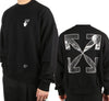 OFF WHITE Caravaggio Druck Sweatshirt OMBA054F 21FLE011 1001 26828277 [P]