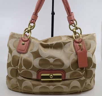 Coach Signature Pink Shoulder Bag 16778 26888366