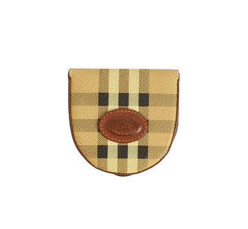 Burberry Check Logo Canvas Coin Purse 27482538