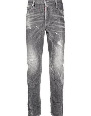 Dsquared2 Grey Biker Jeans S74LB0935 4666853929 27643672