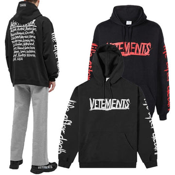 VETEMENTS World Tour Logo Hoodie UA52TR910W UA52TR910R 27892972