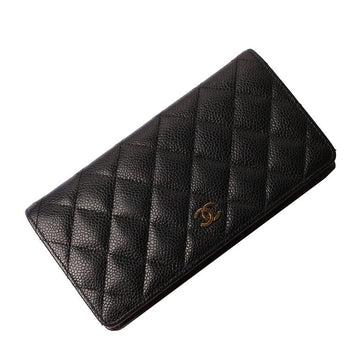 CHANEL Classic Caviar Flap Long Wallet 28790-1 27956461