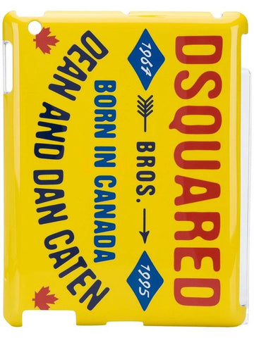 DSQUARED2 アイパッドケース ロゴプリント 4718664548430 27961243