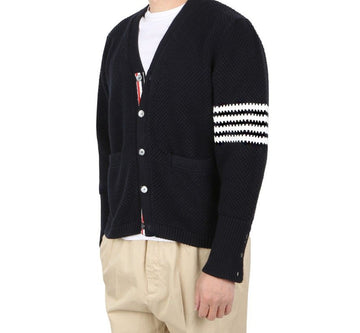 THOM BROWNE Schrägband Kabel Cardigan MKC391A Y3017 415 28176078