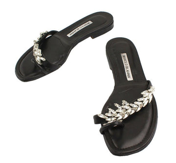 MANOLO BLAHNIK Kristallslipper 37 28301734