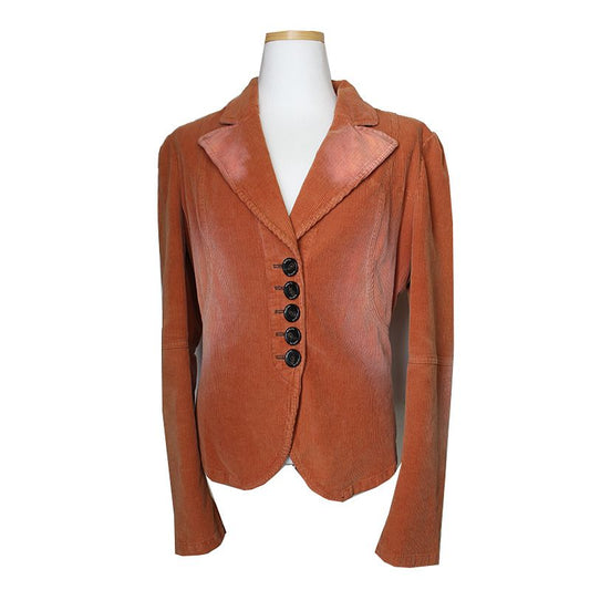 MaxMara Max&Co. Burnt Orange Corduroy Two-Piece 55 45057599