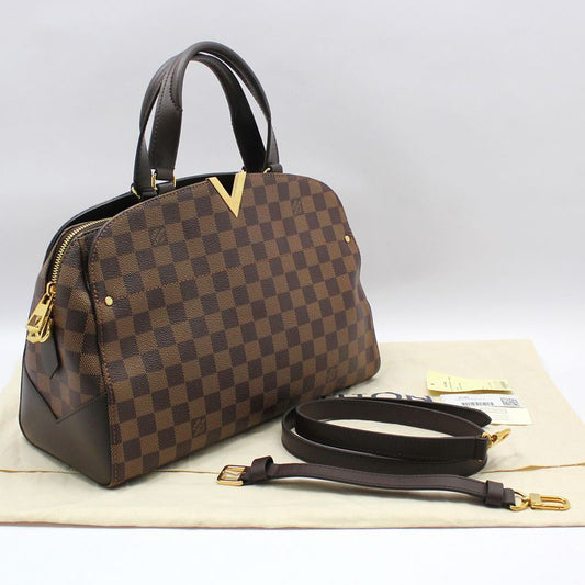LOUIS VUITTON N41505 ダミエ エベン ケンシントン ボーリング ショルダーバッグ 45057879