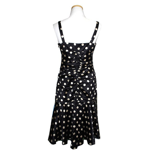 BETSEY JOHNSON Betsy Johnson Kleid aus Seide Schwarz & Weiß 66 45060230