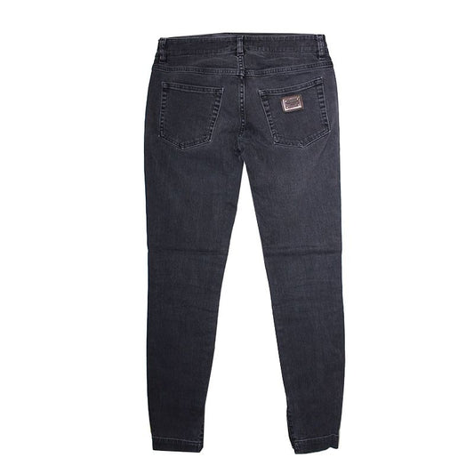 DOLCE & GABBANA Graue Denim-Jeans 38 45060383