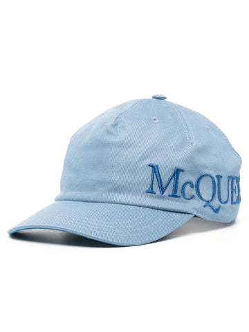 Alexander McQueen Embroidered Logo Baseball Cap 632896 45121175