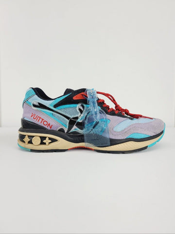 Louis Vuitton Blue Name Tag LV Trail Sneakers 7 45149712