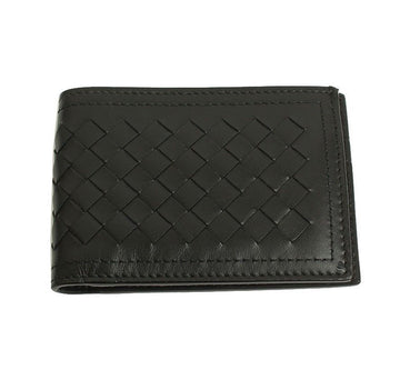 Bottega Veneta Black Woven Wallet 28433379