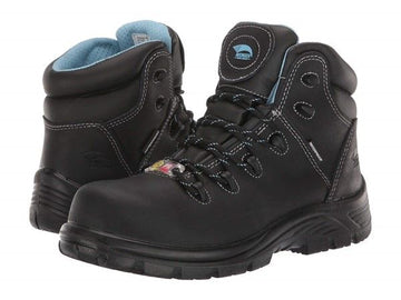 Avenger Work Boots Refurbished Avenger Work Hiking Sneakers Black and Blue 8.5 28631317