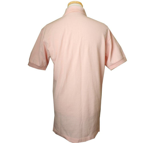 Burberry Light Pink Short Sleeve Piqué Shirt 66 28777769