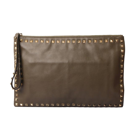 VALENTINO ロックスタッドストラップクラッチバッグラージ 28985-2 29113048