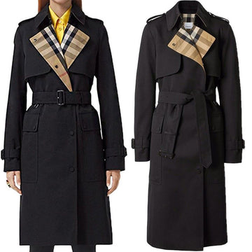 Burberry Check Women's Trench Coat 8044678 6429261825 29428985
