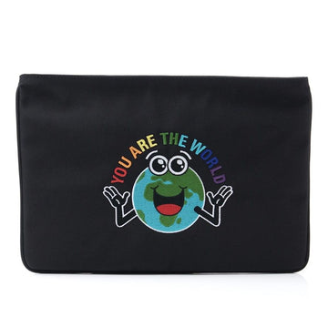 BALENCIAGA Explorer Rainbow Canvas Clutch Schwarz 535334 1060 1000000770 29558941