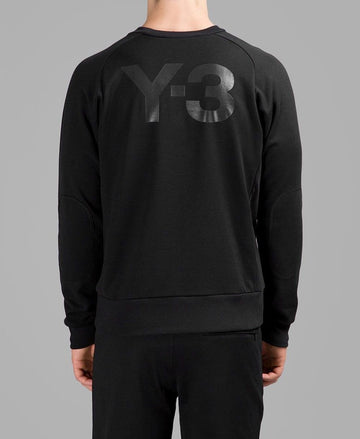Y-3 Sweatshirt mit weißem Logo Schwarz 1000000757 29575455