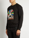 Saint Laurent Shark Sweatshirt 454167 Y2LB1 3661 1000000176 29575429 [P]