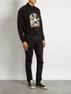 Saint Laurent Shark Sweatshirt 454167 Y2LB1 3661 1000000176 29575429 [P]