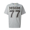 other MSGM Embroidered Printing T-Shirt Gray 1840MM95154260 1000000359 29575557 [P]