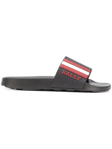 BALLY ロゴスリッパ レッドディテール 6219588 1000000591 29575597