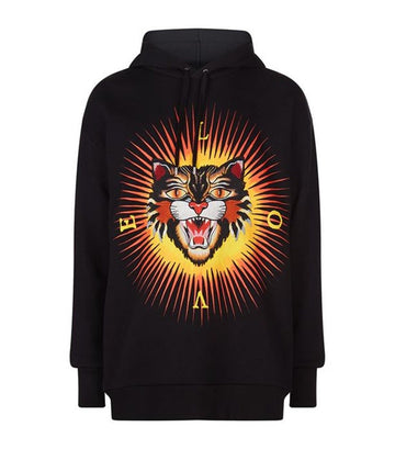 GUCCI Angry Cat Bestickter Hoodie 475531 X5U90 1032 1000000143 29575530