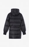 KENZO Gürtelpuffer Daunen-Langjacke Schwarz 2OU046 1000000949 29575586 [P]