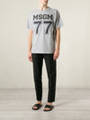 other MSGM Embroidered Printing T-Shirt Gray 1840MM95154260 1000000359 29575557 [P]