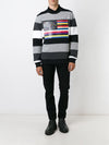 GIVENCHY Flaggen-Tarnung gestreifter Sweatshirt 15FW 7320 653 020 1000000132 29575618 [P]