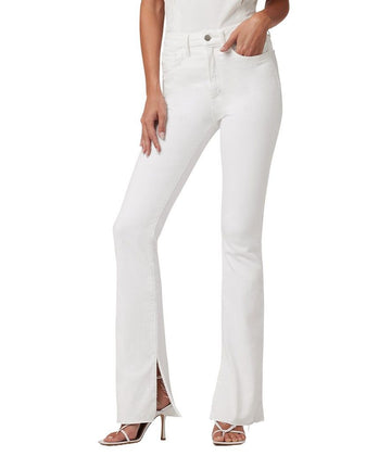 JOE'S JEANS Weißer High-Waist Bootcut Slit Hose 28 30347090