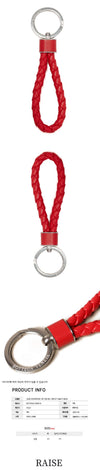 Bottega Veneta Intrecciato Napa Keyring Red 709727 VMAY1 8823 45191406 [P]